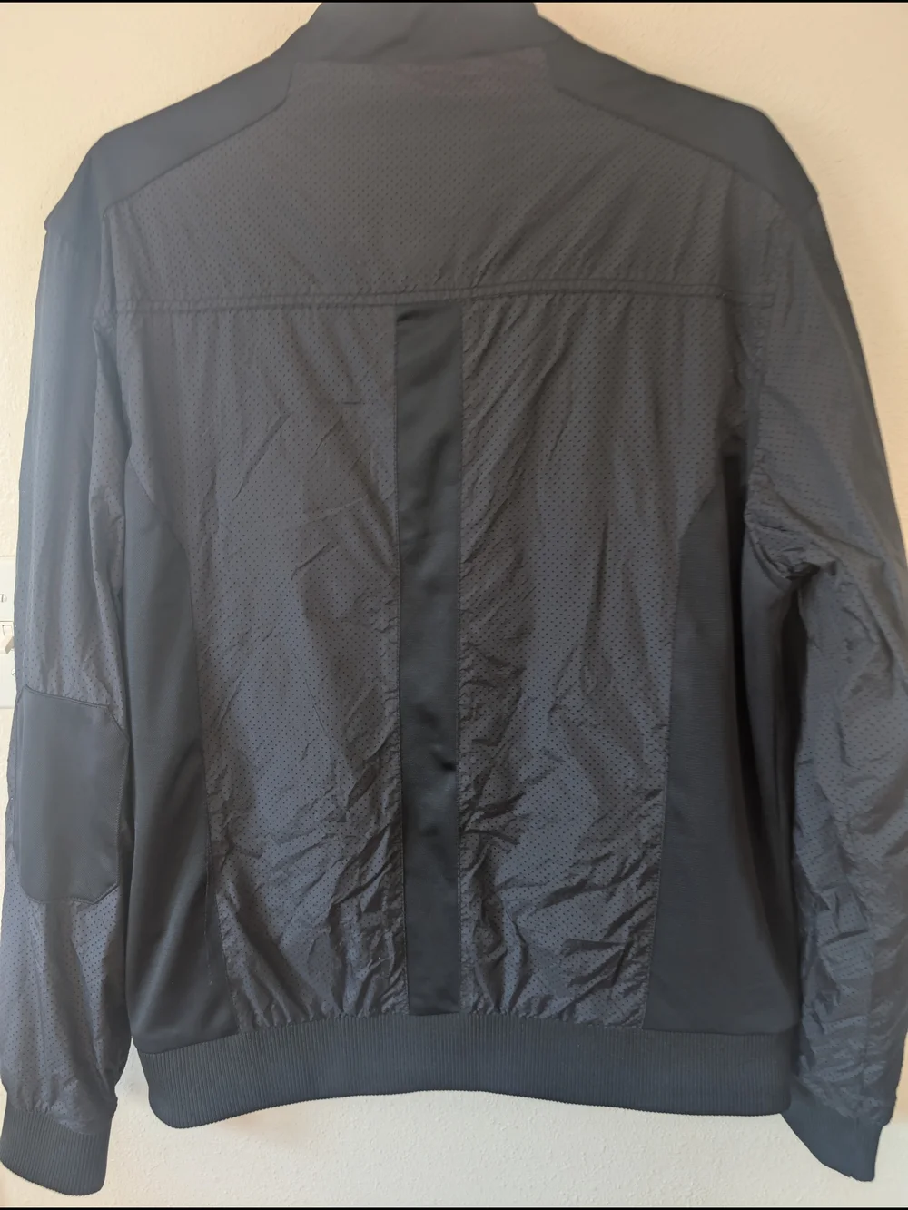Men's Black Performance Zip-Up Jacket by Civil Society XL